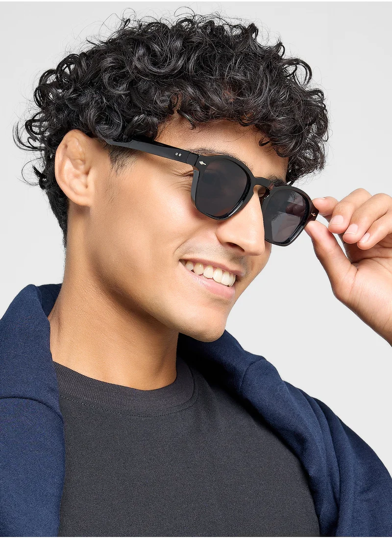 Seventy Five Casual Square Aviator Sunglasses