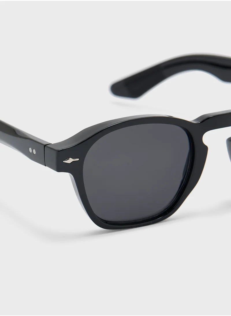 Seventy Five Casual Square Aviator Sunglasses