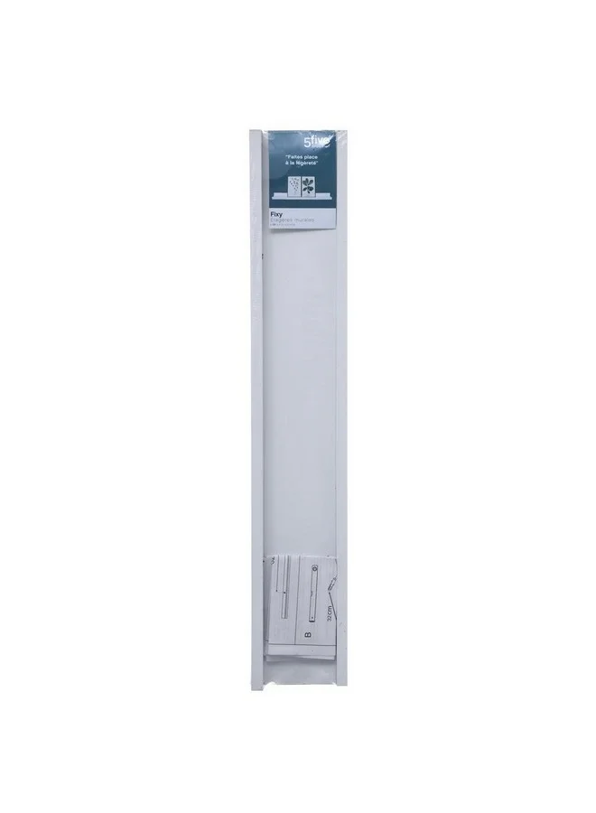 Five Simply Smart Fixy High Quality Wall Shelf White 4 x 10 x 58 cm 160411B