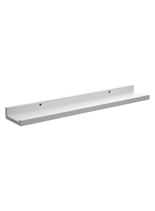 Five Simply Smart Fixy High Quality Wall Shelf White 4 x 10 x 58 cm 160411B