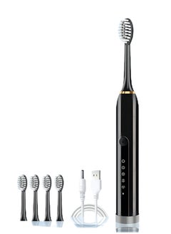 Aluhama Aluhama Electric Toothbrushes for Adults with 4 Brush Heads, Sonic Rechargeable Teeth Whitening, Power Toothbrush  - Image 1