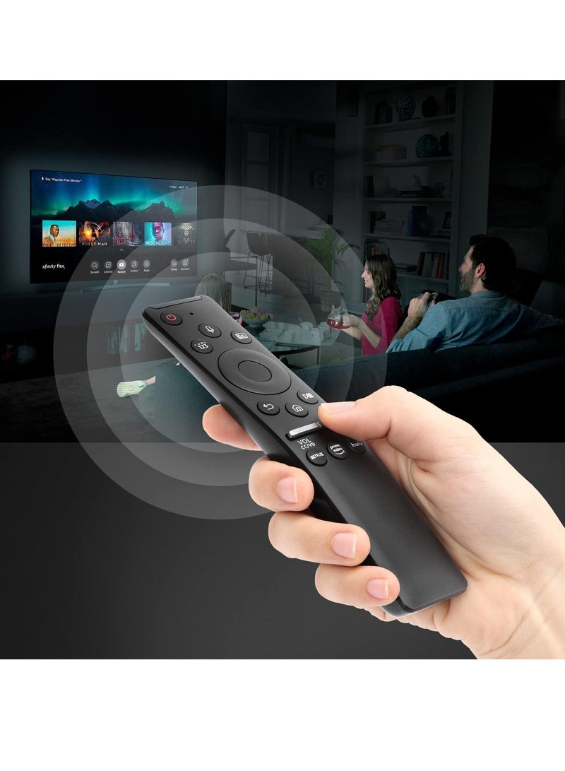 ELTRAZONE Universal Voice Remote Control for Samsung Smart TV LED, QLED, 4K, 8K UHD, Crystal, Frame, HDR, Curved – Includes Shortcut Buttons for Netflix, Prime Video, Hulu - Image 3