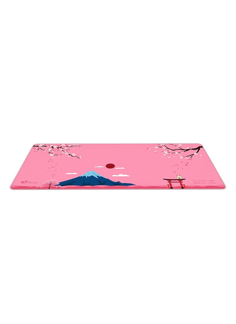 AKKO - Akko World Tour Tokyo Gaming Mouse Pad Table Mat Anti-Slip Large 35.4x15.7 Inch - Image 1