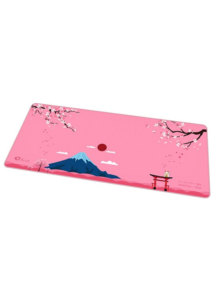 AKKO - Akko World Tour Tokyo Gaming Mouse Pad Table Mat Anti-Slip Large 35.4x15.7 Inch - Image 1