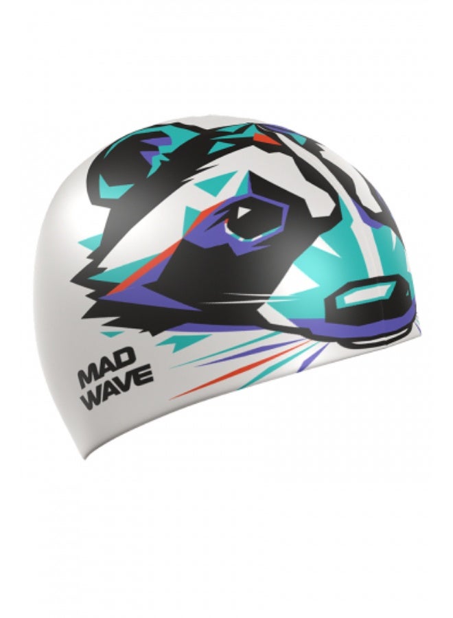 ماد ويف قبعة سباحة ماد ويف جونيور راكون