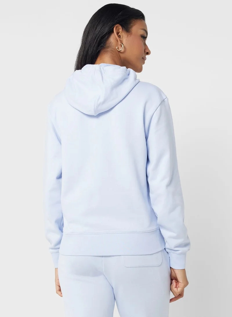 LACOSTE Round Neck Hoodie