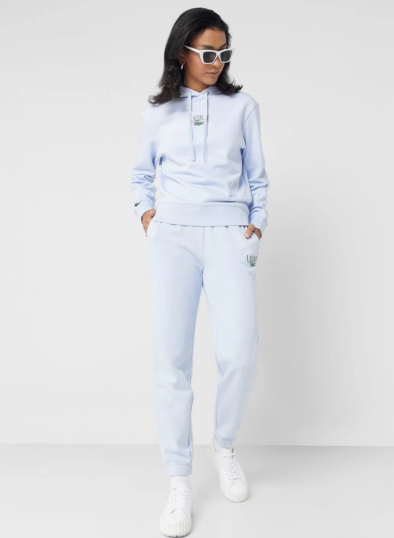 LACOSTE Round Neck Hoodie