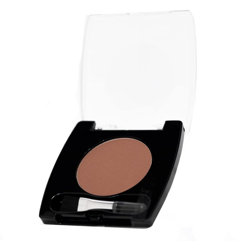 Palladio Brow Powder for Eyebrows, Soft and Natural Eyebrow Powder with Jojoba Oil & Shea Butter, Helps Enhance & Define Brows, Compact Size for Purse or Travel, Includes Applicator Brush, Auburn - Image 3