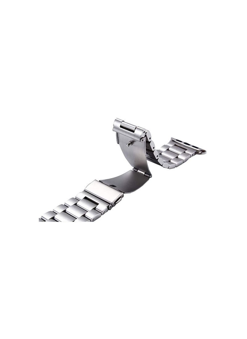 Gravity Stainless Steel Strap Metal Bracelet for Apple Watch Series 6/5/4/3/2/SE - 42/44 mm - Image 3
