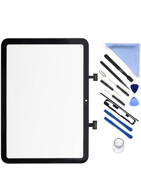 for iPad 10 10th Generation Screen Replacement Touch Digitizer Glass 10.9" 2022,for 10th Gen A2696 A2757 A2777 with Pre-Installed Adhesive,Tool Repair Kit