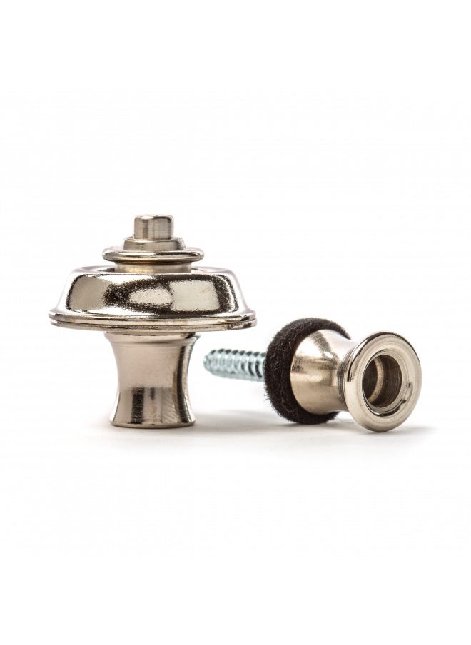 JIM DUNLOP JIM DUNLOP SLS1101N Straplok® Original Strap Retainer System, Nickel  - Image 2