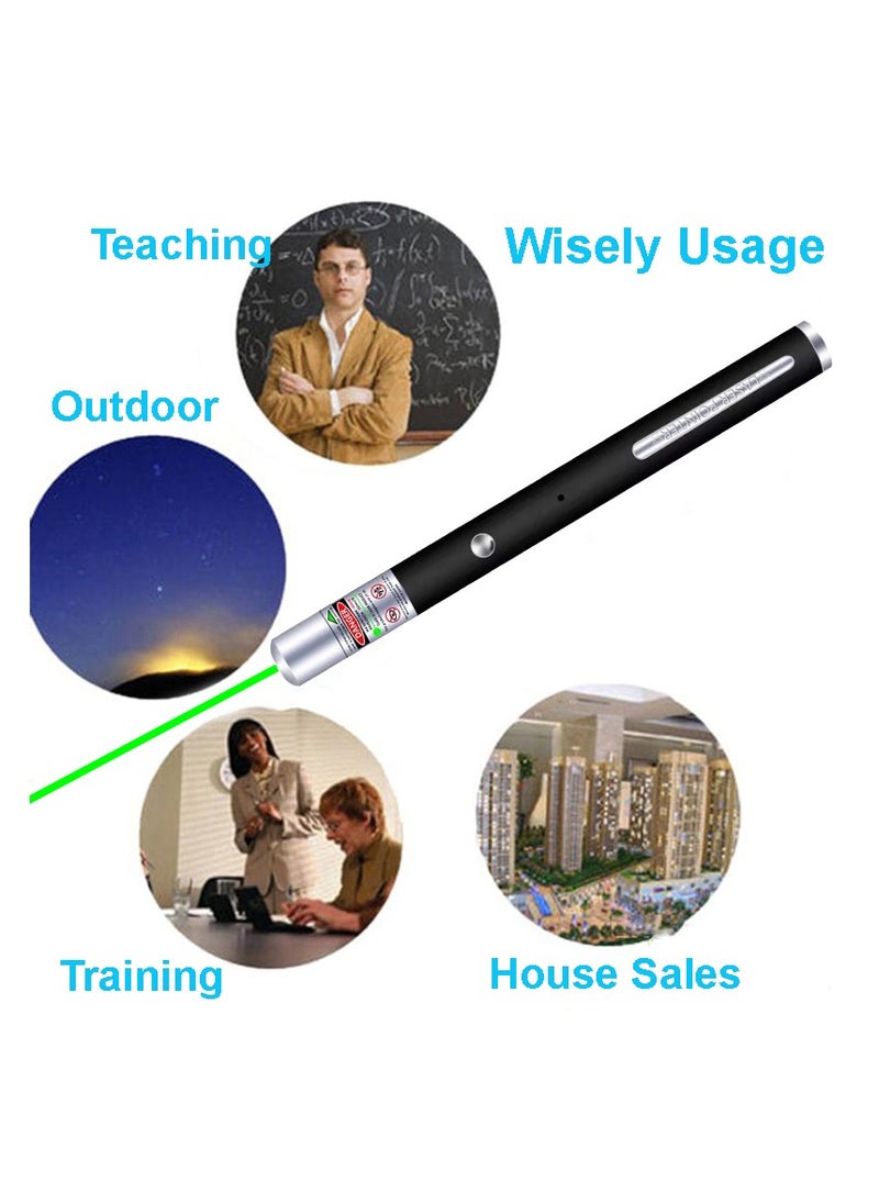 DETREND - Red Laser Pointer USB Rechargeable Low MOQ Long Distance Lazer Light Green Beam Laser Pointer With Giftbox - Image 1