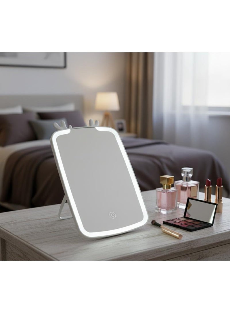 سبيس شوب مرآة مكياج بإضاءة ليد - Image 3