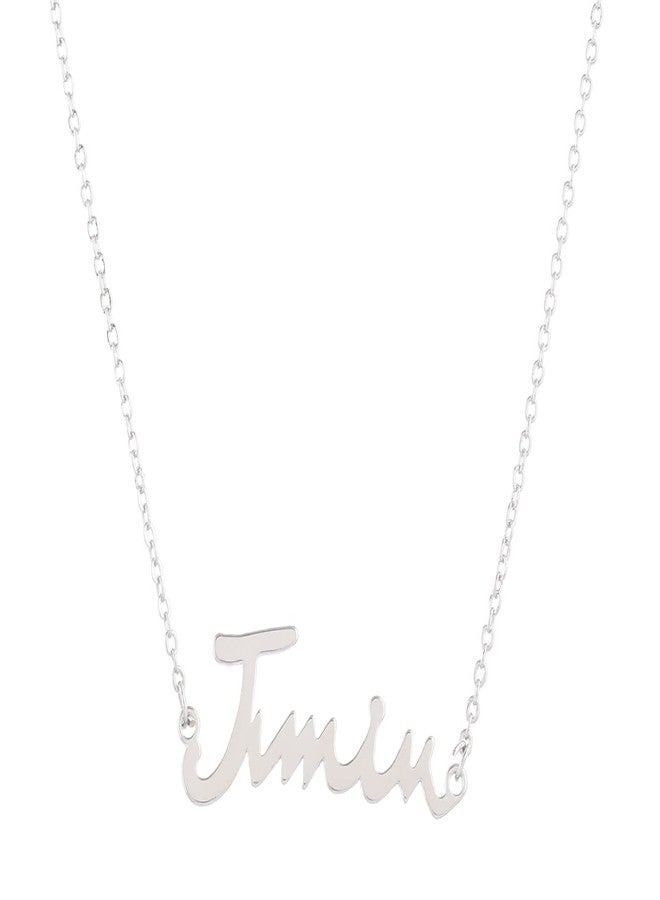 THANUS CRAFT THANU'S CRAFT BTS Army Necklace Chain Pendant Set with Bangtan Boys Locket For Girls and Boys (JIMIN) - Image 1