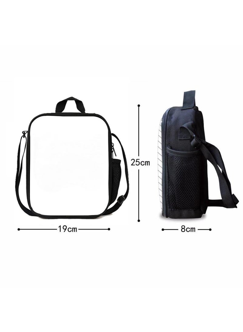 general Waterproof Insulated Fortnite Lunch Bag Picnic Bag Single Shoulder Crossbody Bag - Image 2