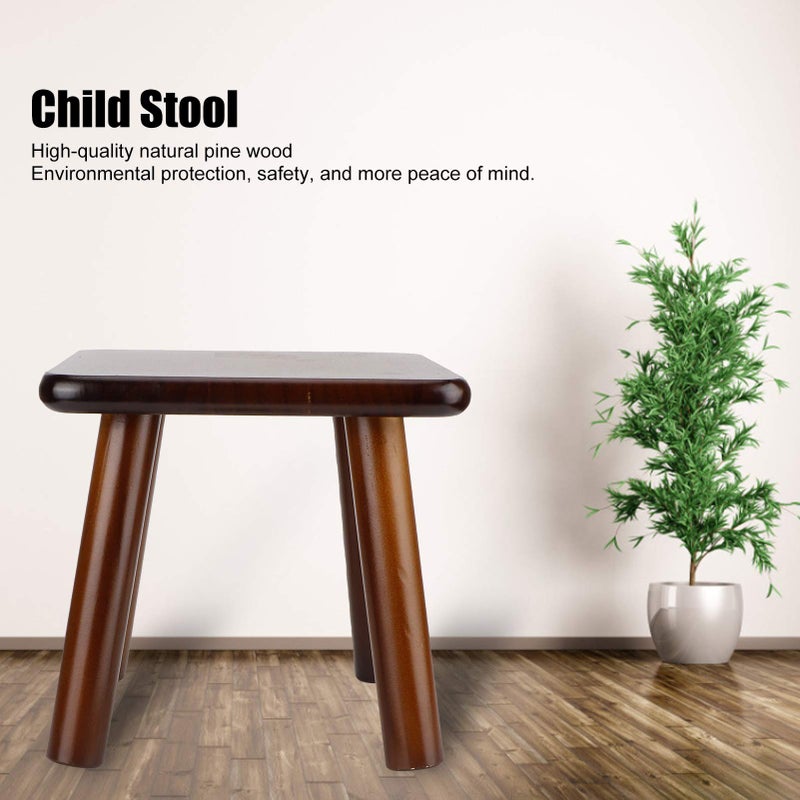 Wooden Step Stool For Kids And Adults Multi Purpose Small Bench Size B - Image 3
