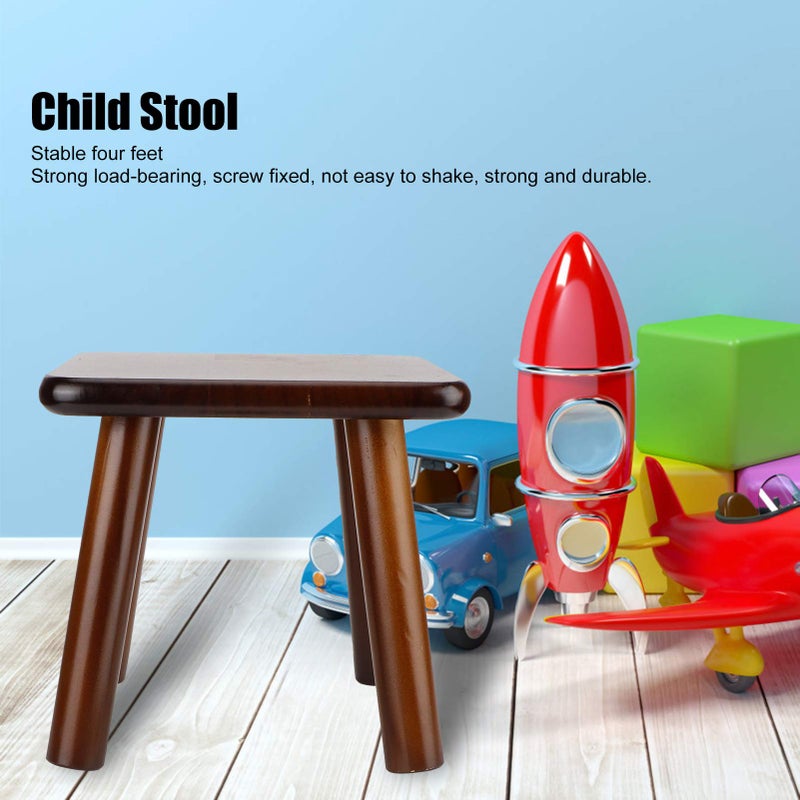 Wooden Step Stool For Kids And Adults Multi Purpose Small Bench Size B - Image 4