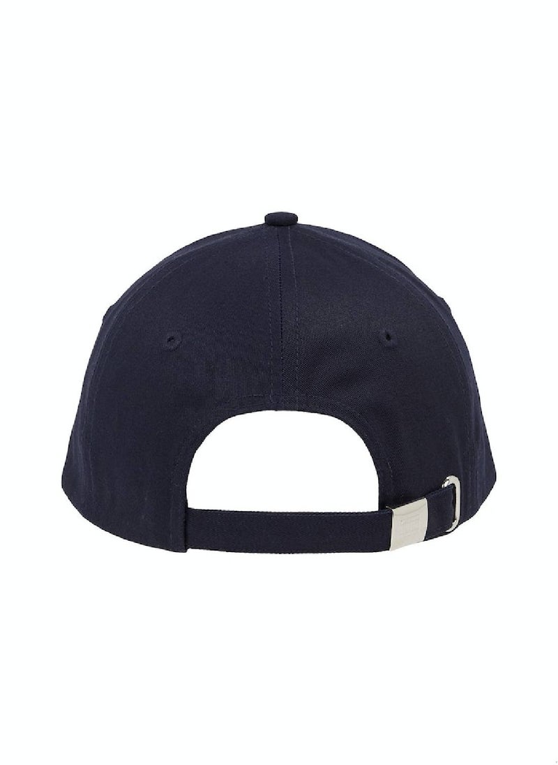 TOMMY HILFIGER - Women's Essential Flag Embroidery Baseball Cap -  Pure organic cotton twill, Blue - Image 1