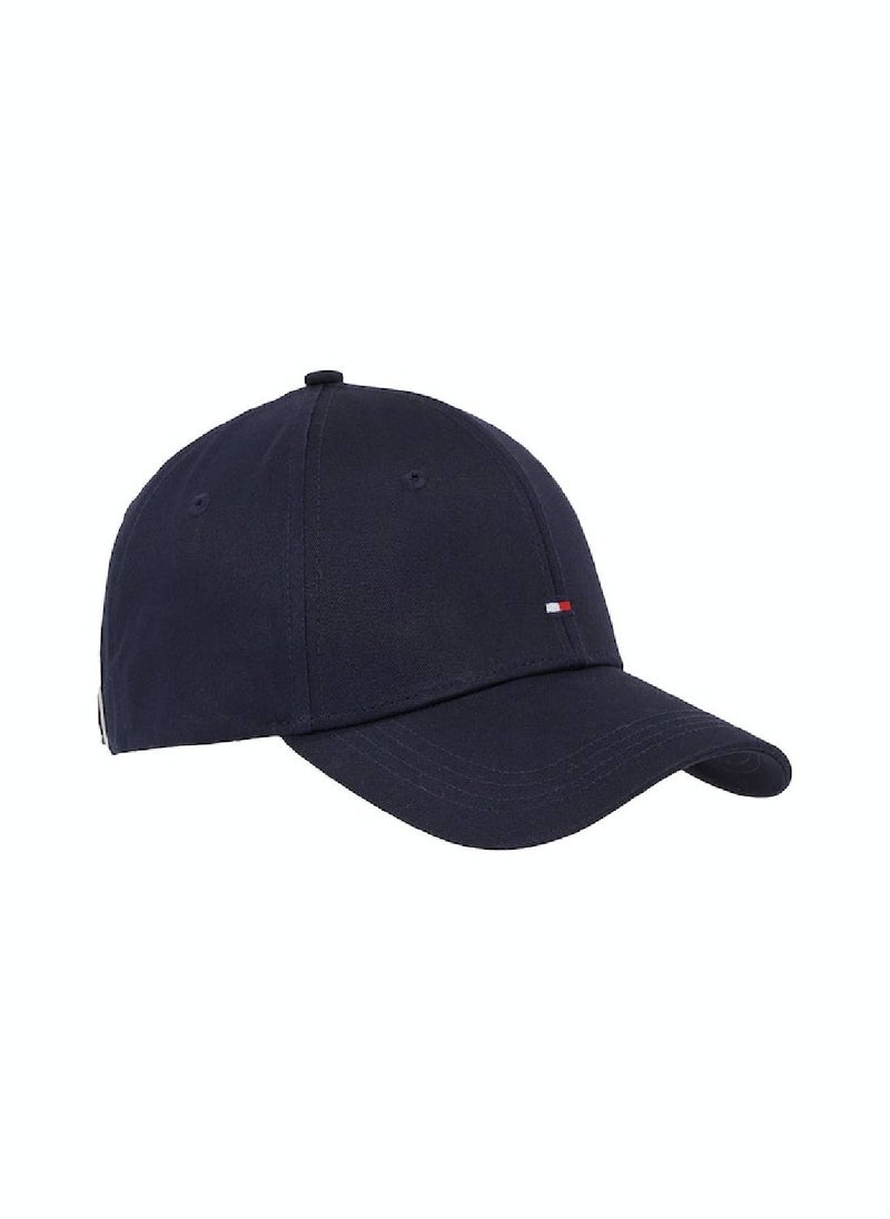 TOMMY HILFIGER - Women's Essential Flag Embroidery Baseball Cap -  Pure organic cotton twill, Blue - Image 1
