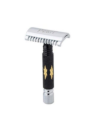 Pearl Shaving Double Edge Safety Razor SSH-02 (Open Comb,Black) - pzsku/ZC070AE5E9CCFDD1A884DZ/45/_/1736426833/65ca6462-4327-4650-a1ad-dbfe1a8d4d57
