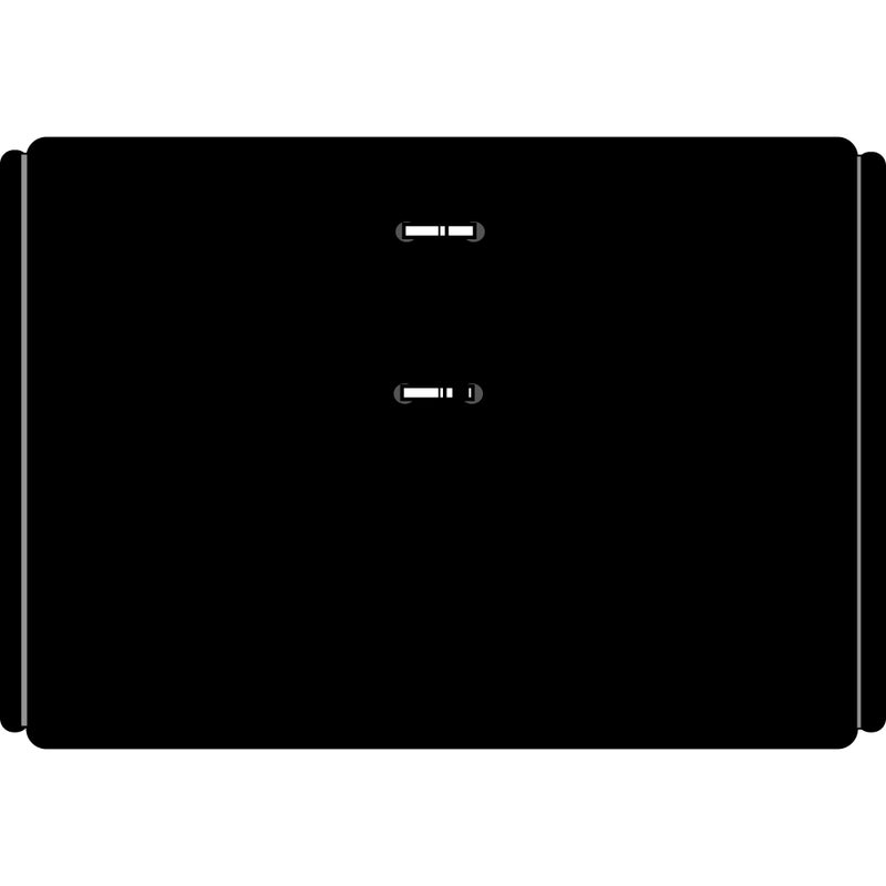 AT-A-GLANCE Desk Calendar Base, 19 Style Holds 3" x 3-3/4 " Pages, Black (E1900) - Image 1