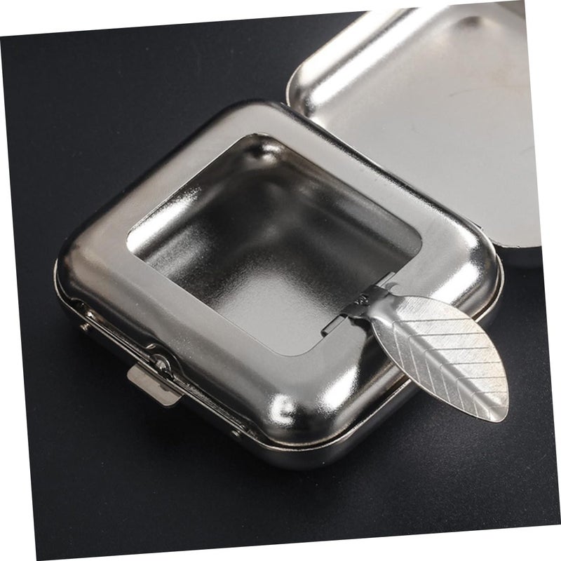 Portable Mini Ashtray for Car Travel Outdoor Windproof Cigar Holder Compact Design - Image 5