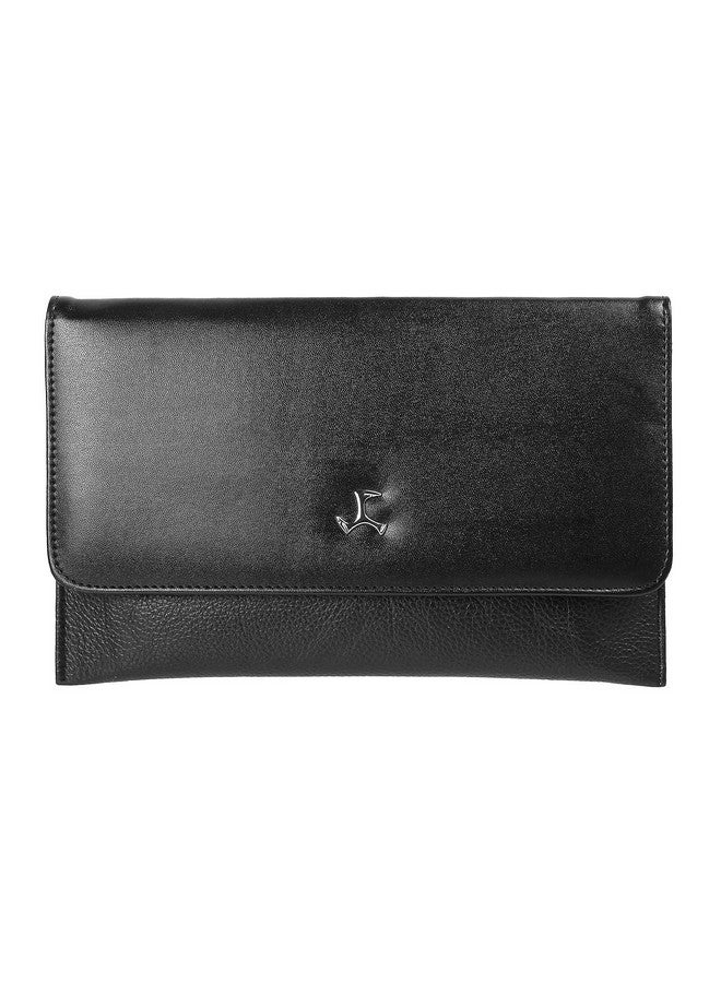 Mochi Women Black Clutch (230-5993-11-10) Size (10) - Image 1