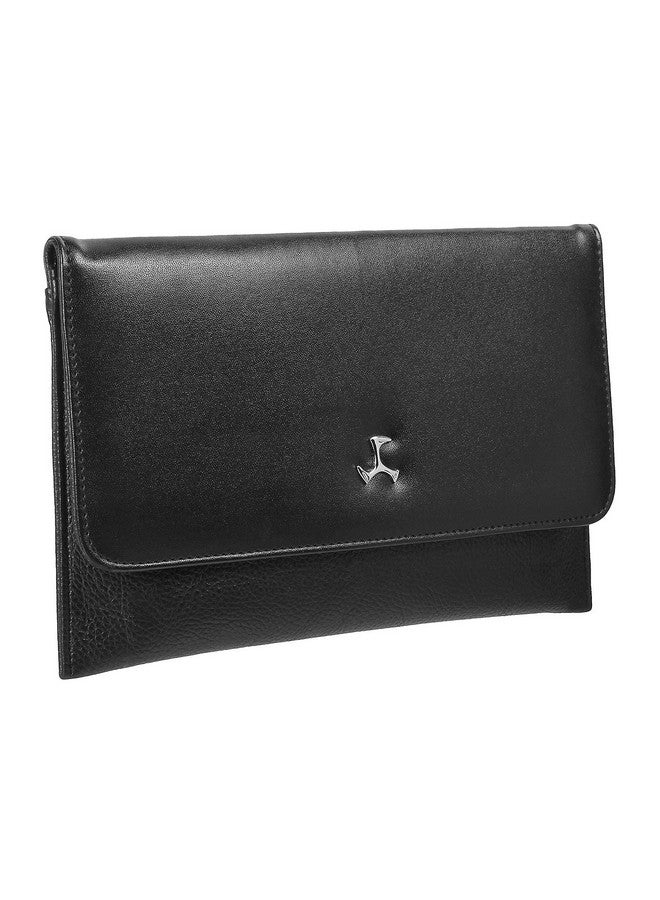 Mochi Women Black Clutch (230-5993-11-10) Size (10) - Image 4