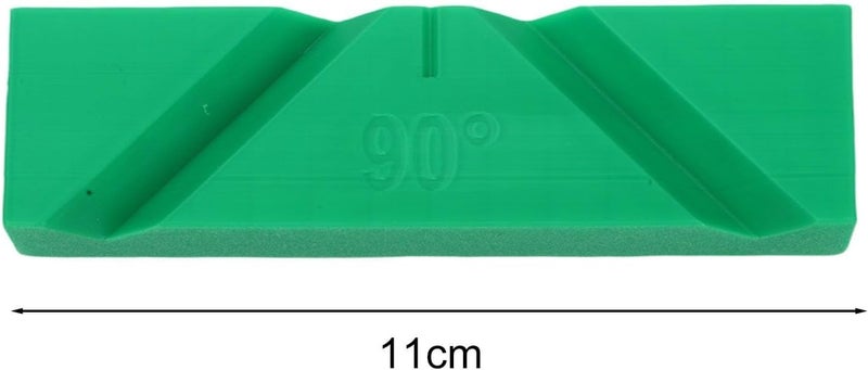 Drill Bit Sharpening Guide Jig Bench Grinder, Manual Drill Bit Grinder Restores 118° & 135° Angles, Wear-Resistant Fixture Grinders, Green(6PCS Orange 135°) - Image 5