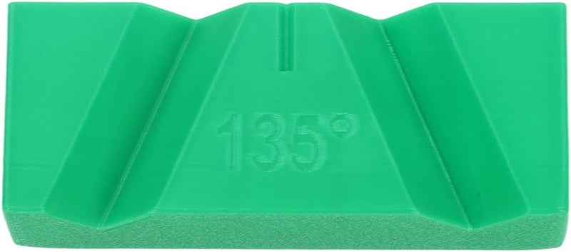 Drill Bit Sharpening Guide Jig Bench Grinder, Manual Drill Bit Grinder Restores 118° & 135° Angles, Wear-Resistant Fixture Grinders, Green(6PCS Orange 135°) - Image 1