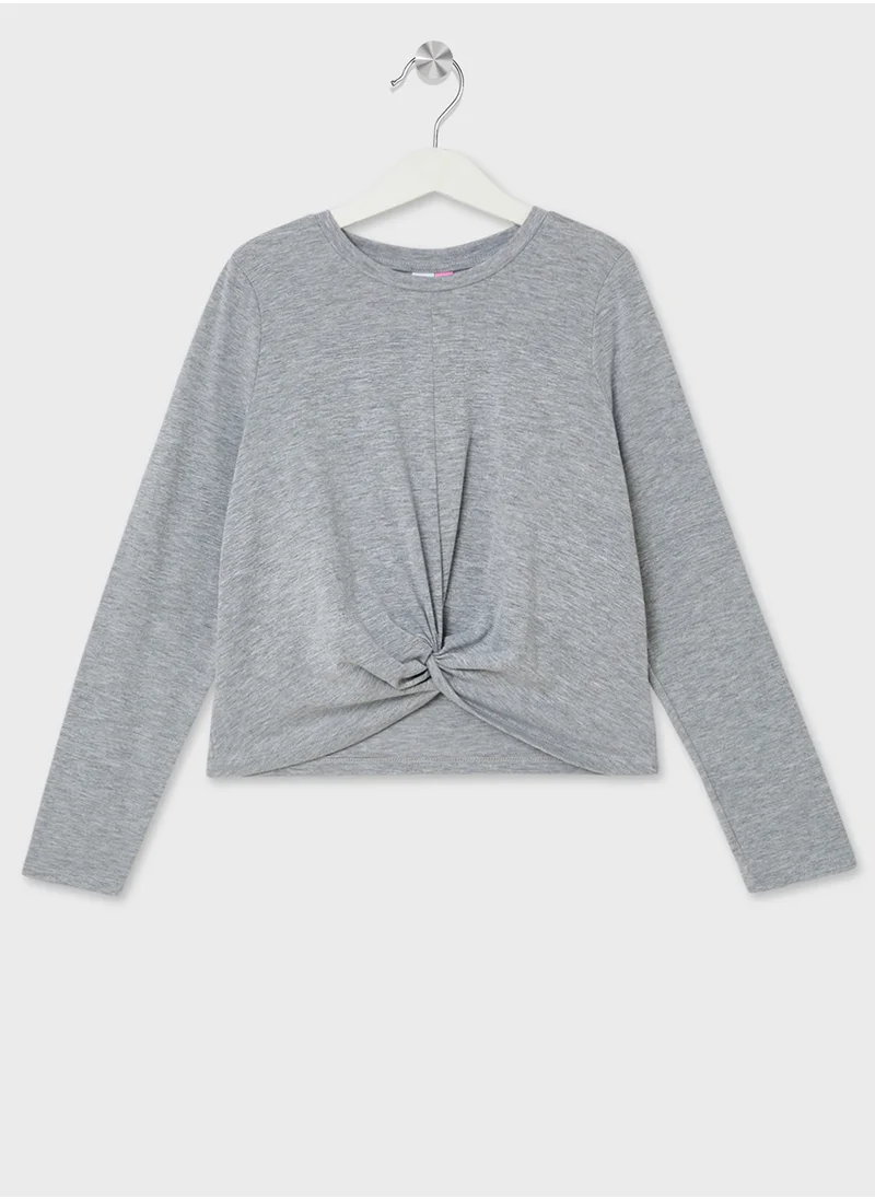 Vero Moda Girl Kids Knot Detail Top