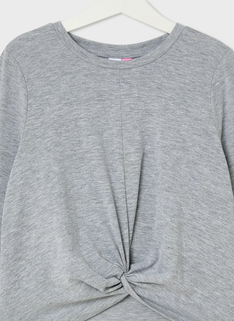 Vero Moda Girl Kids Knot Detail Top