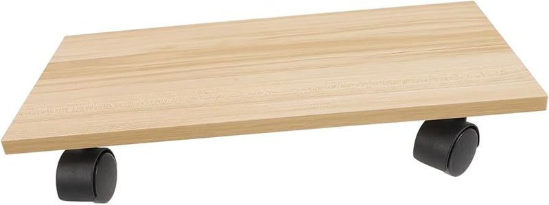 Desktop Computer Stand with Wheels for Easy Movement Under Desk PC Cart - Image 2