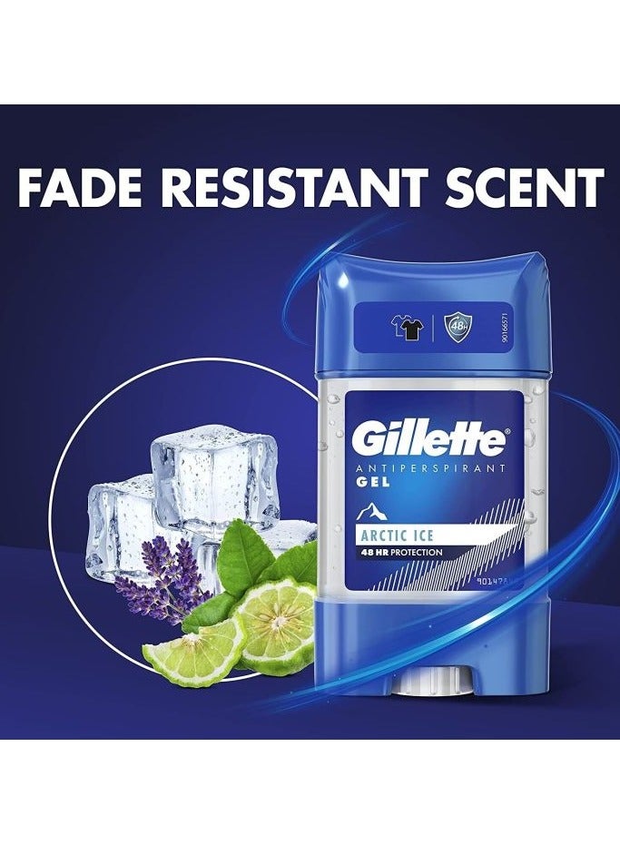 Gillette جيل شفاف جيليت آرتيك آيس مضاد للتعرق 70 مل - Image 4