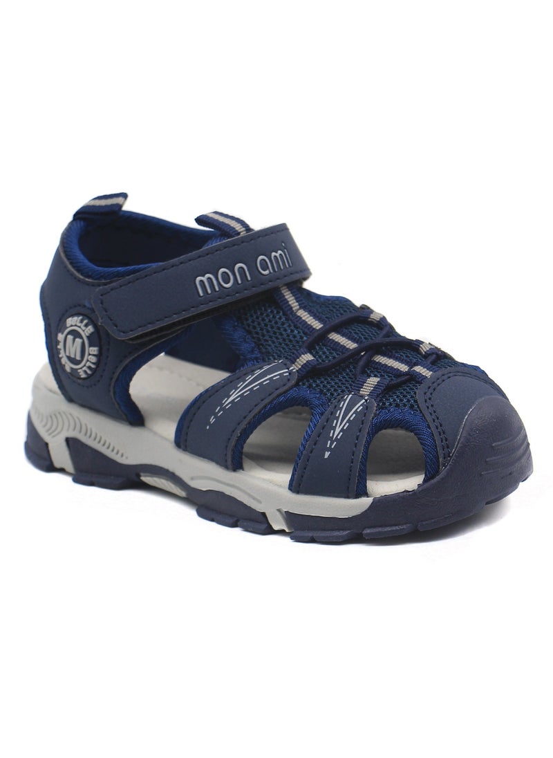 Mon Ami - Monami Boys and Kids Sandals | Hook & Loop Closure, Soft Bottom, Children Sports Sandals Unisex - Summer Baby Boy Sandals for Beach, Outdoor & Seaside | Casual Sandals for Toddler Girls, Boys & Kids - Image 1