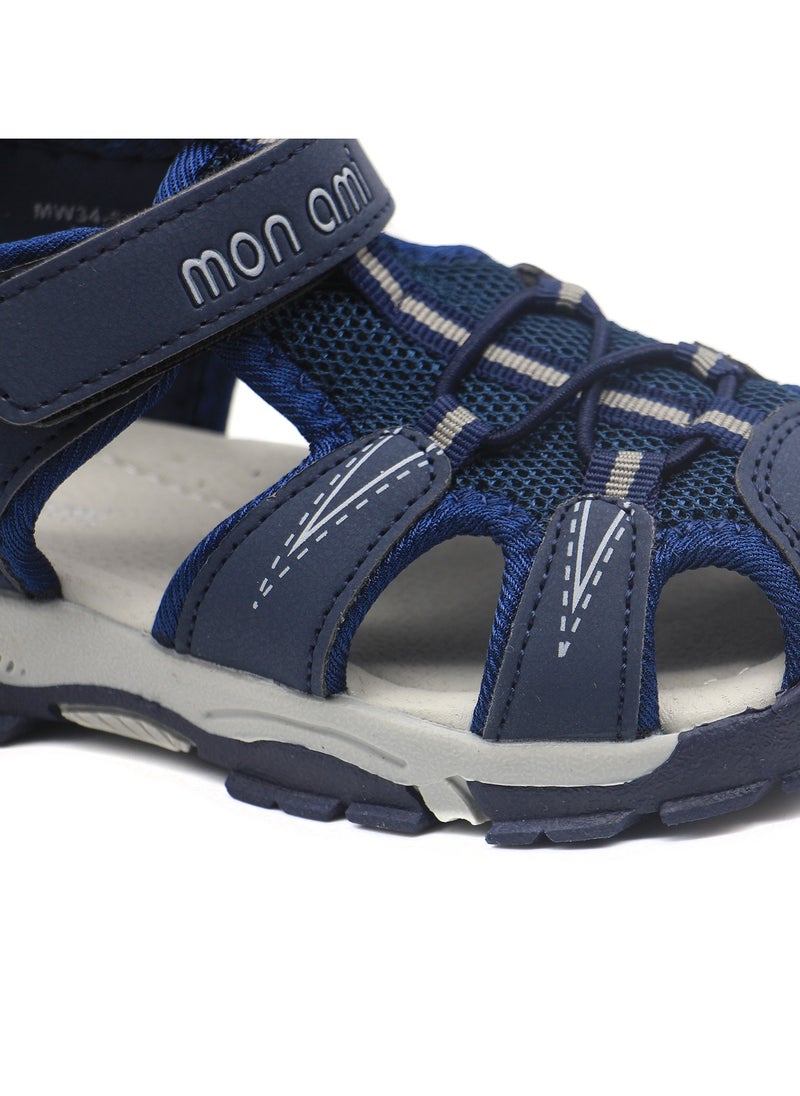 Mon Ami - Monami Boys and Kids Sandals | Hook & Loop Closure, Soft Bottom, Children Sports Sandals Unisex - Summer Baby Boy Sandals for Beach, Outdoor & Seaside | Casual Sandals for Toddler Girls, Boys & Kids - Image 1