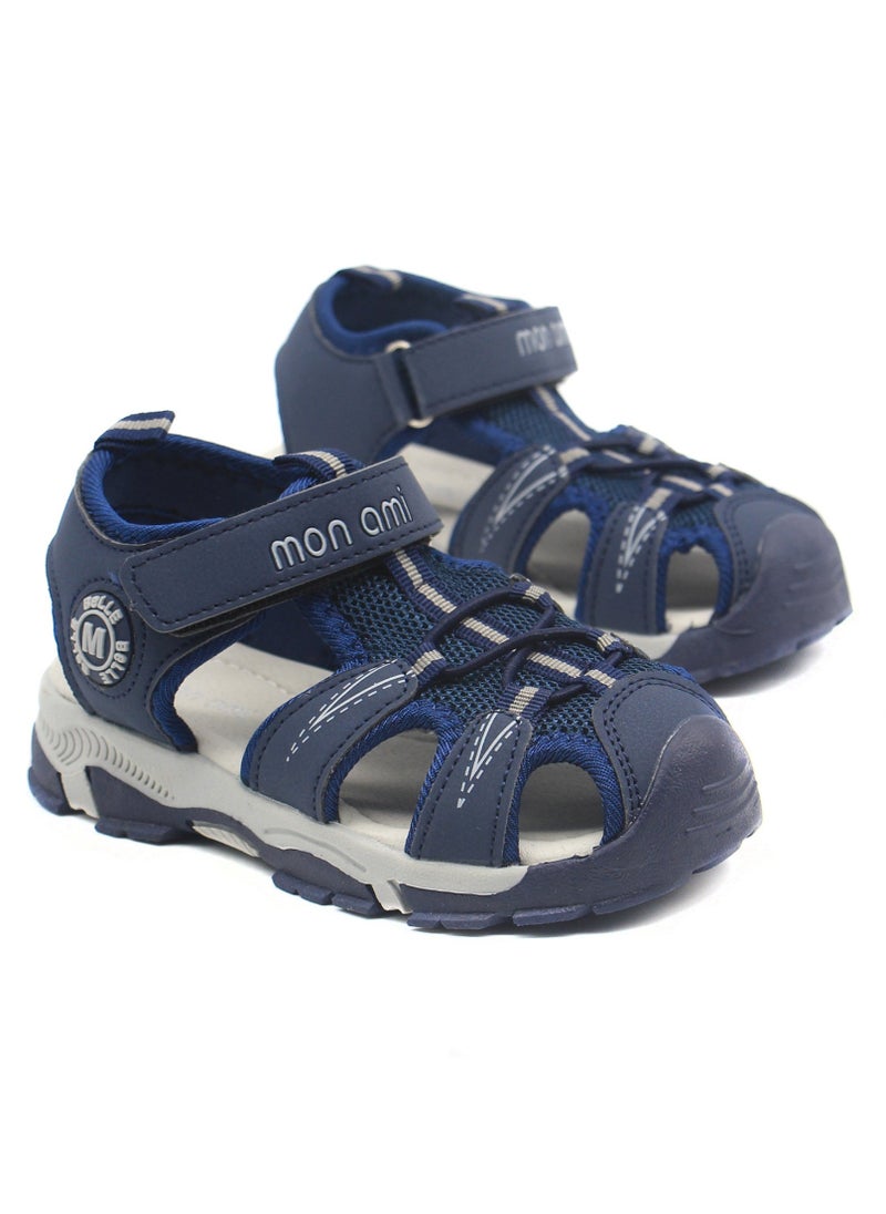 Mon Ami - Monami Boys and Kids Sandals | Hook & Loop Closure, Soft Bottom, Children Sports Sandals Unisex - Summer Baby Boy Sandals for Beach, Outdoor & Seaside | Casual Sandals for Toddler Girls, Boys & Kids - Image 1