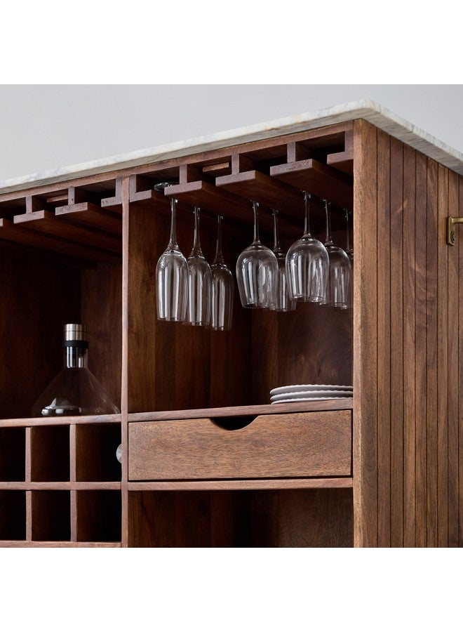 Home Box Glenn Marble Top Bar Unit 48 x 110 x 100 cm - Image 4