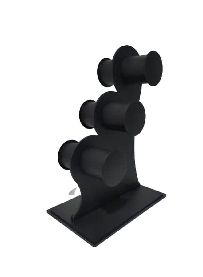 DSS 3 Roll Black Plastic Bangle Display Stand - Image 2