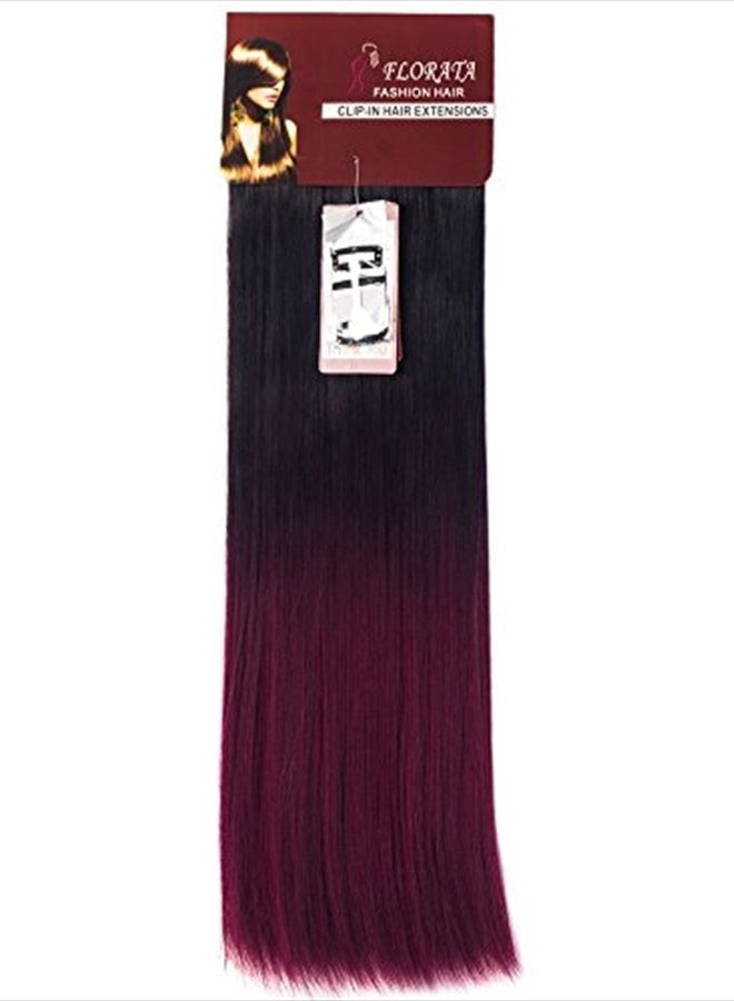 Lelinta 7Pcs 16 Clips 23"-24" Thick Curly Straight Full Head Clip in on Double Weft Hair Extensions - Image 3