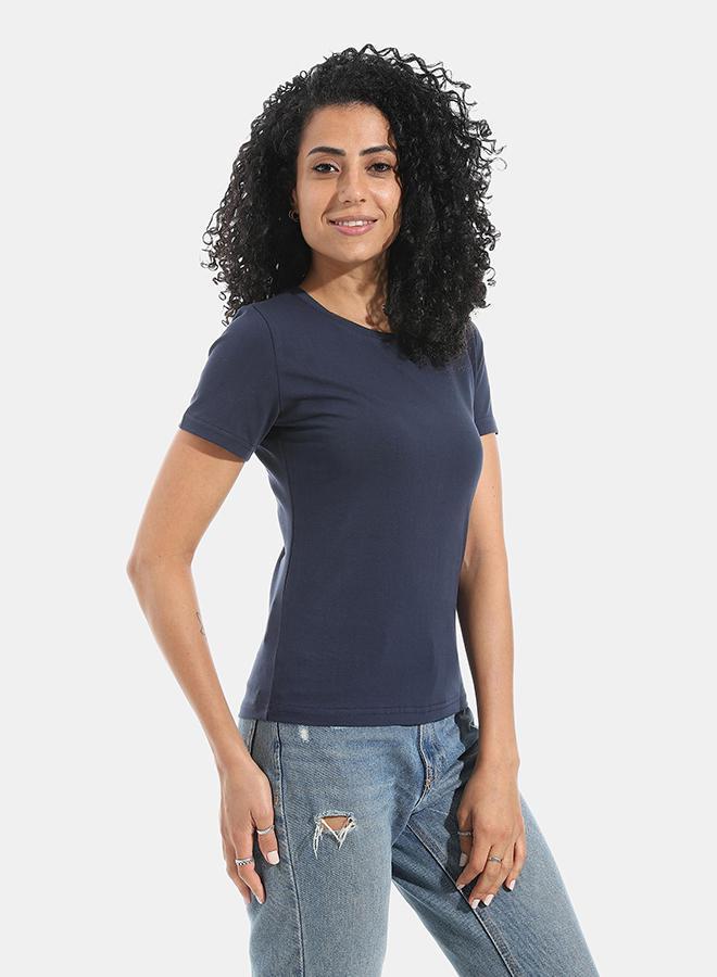 Xtcy Single Lycra Half Sleeve Wide Neck Bodysuit - Image 2