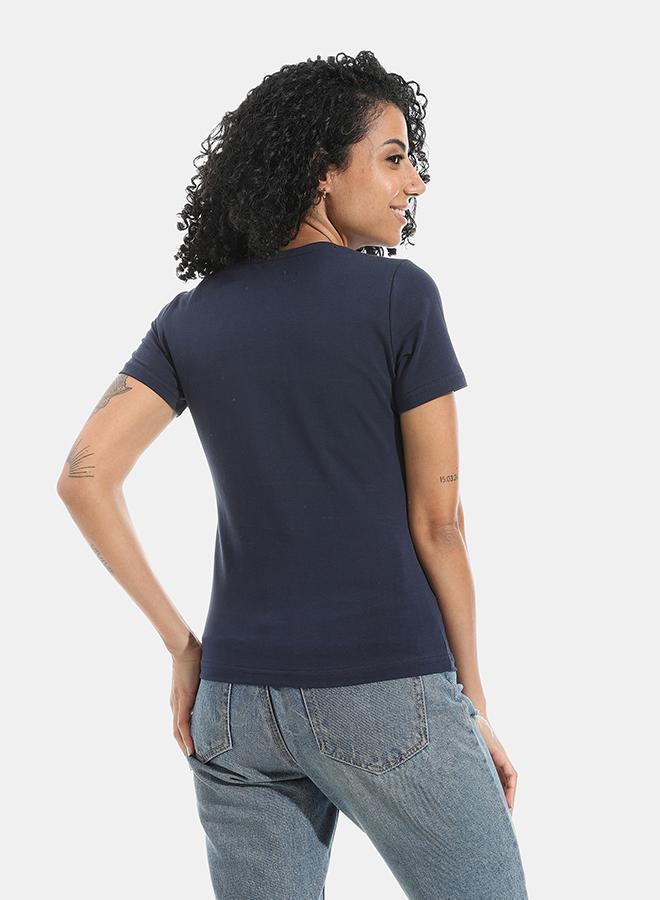 Xtcy Single Lycra Half Sleeve Wide Neck Bodysuit - Image 3