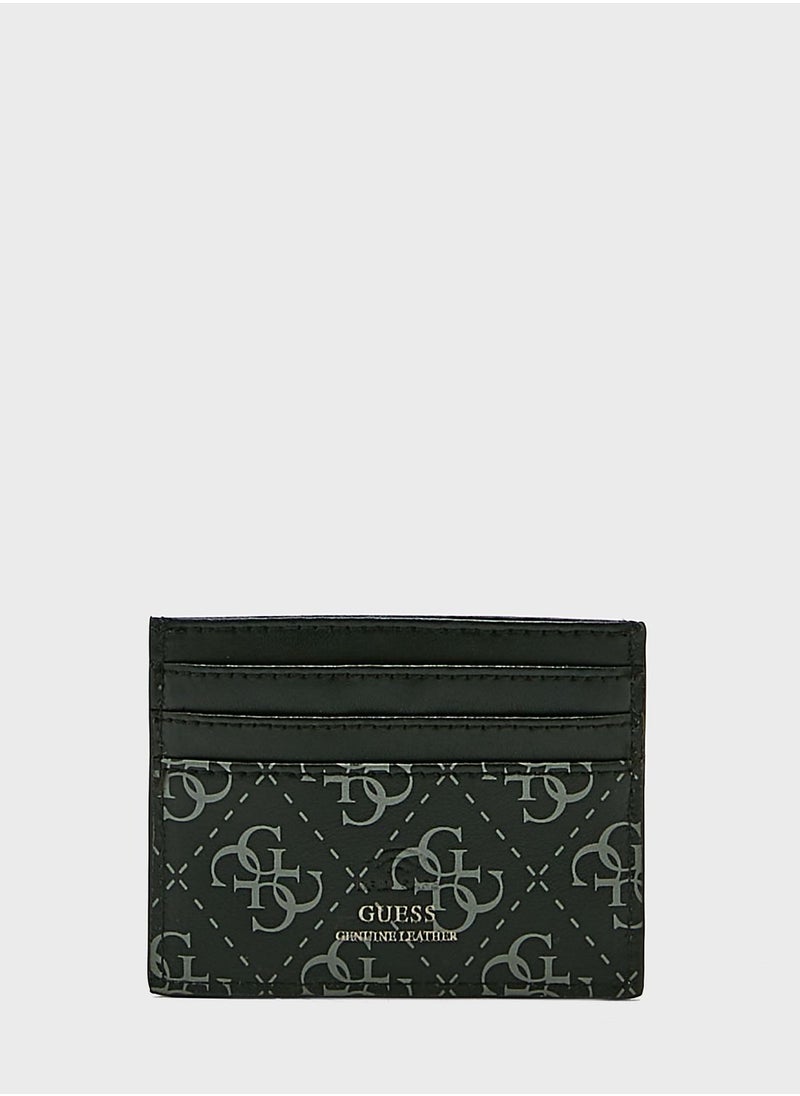 GUESS - Vezzola Leather Card Case - Image 1