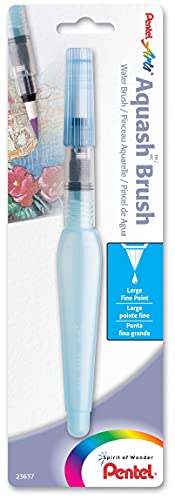 Pentel Arts Aquash Fine Point Water Brush, Large (FRHBBP) - Image 1