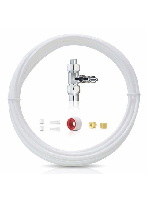 KITA Water Line Connection Kit for WD-10/15/17UA Series, Connect Under Sink Water Filtration System to 𝐑𝐞𝐟𝐫𝐢𝐠𝐞𝐫𝐚𝐭𝐨𝐫 & 𝐈𝐜𝐞 𝐌𝐚𝐤𝐞𝐫