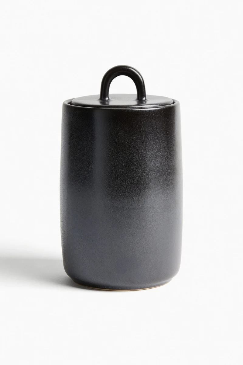 H&M Stoneware jar