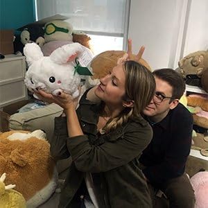 Squishable / Mini Fluffy Bunny – 7" - Image 2