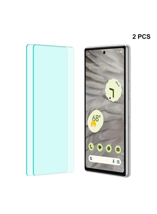 إيروريكس قطعتان لهاتف Google Pixel 7A 0.26 مم 9H 2.5D غشاء زجاجي مقوى من الألومنيوم والسيليكون عالي الجودة - Image 1