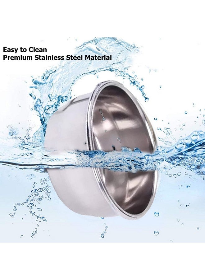 سايج سكوير حامل خشبي للطيور مع وعاء من الفولاذ المقاوم للصدأ، ملحقات القفص، تدريب مثالي، أوعية طعام وماء للببغاوات والمكاو والرمادي الأفريقي والبادجي والببغاوات الكوكتيل - Image 5