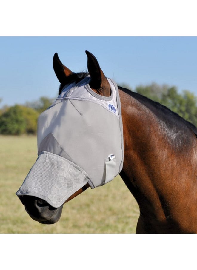 Cashel Crusader Horse Fly Mask, Long Nose, Horse - pzsku/ZC0720A7B96AFF22BED02Z/45/_/1737032016/1bd7cd0d-d5c4-4d2d-9d92-7e4ad8e7f489